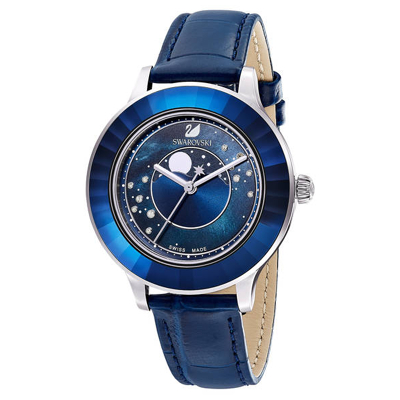 Afbeelding van Swarovski 5516305 Octea Lux Moon horloge Horloges Blauw