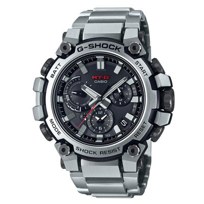 Afbeelding van Casio G Shock MTG B3000D 1AER horloge Zilverkleur