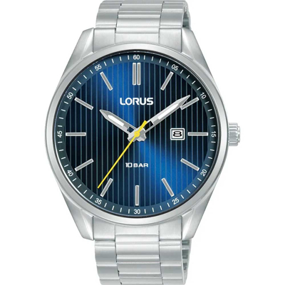 Afbeelding van Lorus RH915QX9 Horloge staal zilverkleurig blauw 42 mm