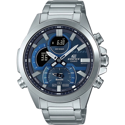 Afbeelding van Casio Edifice ECB 30D 2AEF horloge BlauwZilverkleur