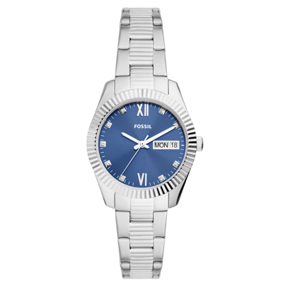 Afbeelding van Fossil ES5197 Scarlette Mini horloge dameshorloge Zilverkleur