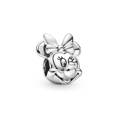 Afbeelding van Pandora Disney 791587 Bedel Minnie Mouse Portrait zilver