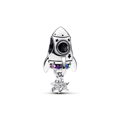 Afbeelding van Pandora 792831C01 Space Love Rocket Bedel Bedels horloge Zilverkleur