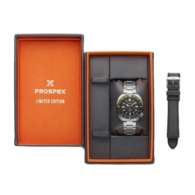 Afbeelding van Seiko Prospex SRPK77K1 Limited Edition Automaat horloge inStock Hoge Marge Zilverkleur
