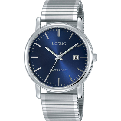 Afbeelding van Lorus RG841CX4 Rekband herenhorloge horloges horloge Zilverkleur