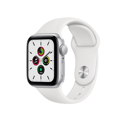 Afbeelding van Refurbished Apple Watch Series SE (2020) GPS Silver / 40mm Lichte gebruikssporen