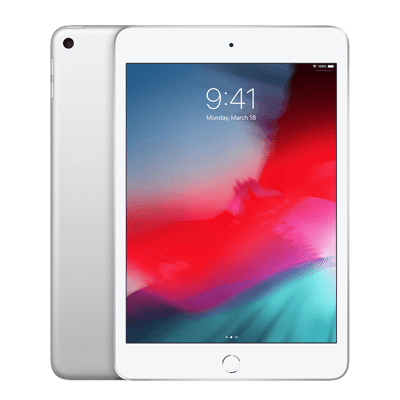 Afbeelding van Refurbished Apple iPad mini 5 (2019) WiFi Silver / 256GB Lichte gebruikssporen