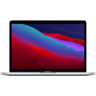 Afbeelding van Refurbished MacBook Pro 13 Inch 2.1GHZ M1 256GB 8GB RAM Zilver (2020)