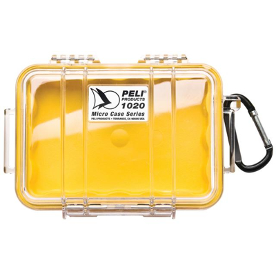 Afbeelding van Peli™ Case 1020 Microcase geel transparant