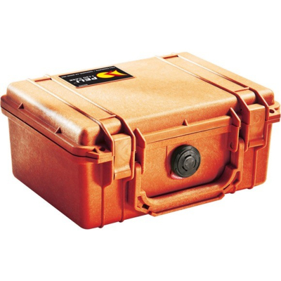 Afbeelding van Peli™ Case 1120 Koffer Klein oranje met schuim