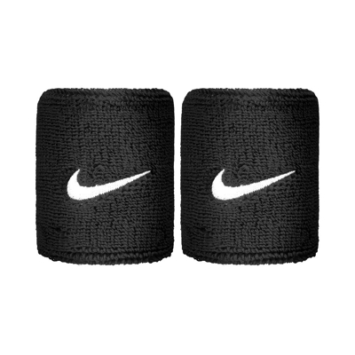 Abbildung von Nike Swoosh Schweißband 2er Pack Weiß, Schwarz