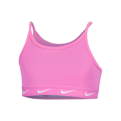 Abbildung von Nike Dri Fit Big Kids Sport BH Mädchen Pink, Größe XL