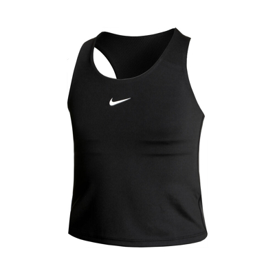 Abbildung von Nike Dri Fit Swoosh Tank Top Mädchen Schwarz, Größe XS