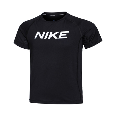 Abbildung von Nike Dri Fit Pro T Shirt Jungen Schwarz, Weiß, Größe XL