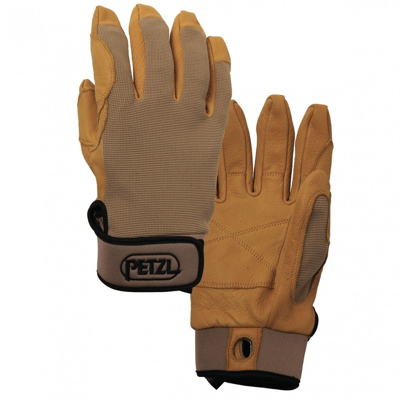 Afbeelding van Petzl Cordex leren multifunctionele handschoenen M beige