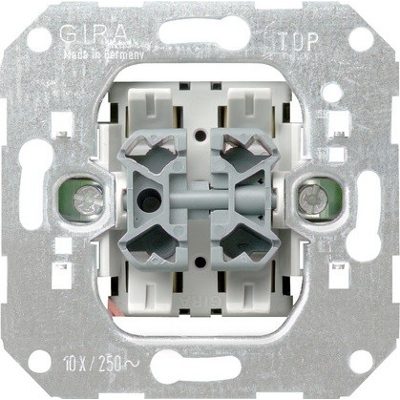 Afbeelding van Gira Basiselement drukcontact, wissel/wissel 10A