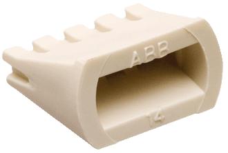 Afbeelding van ABB keg ten behoeve van buisvergrendeling in sleuf zak 200 stuks