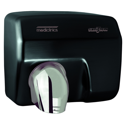 Afbeelding van Mediclinics Saniflow handdroger automatisch E05A zwart