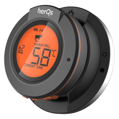 Afbeelding van HerQs Connected Digital Dome Thermometer