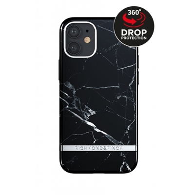 Abbildung von Richmond &amp; Finch Freedom Series iPhone 12 / Pro Black Marble 54719