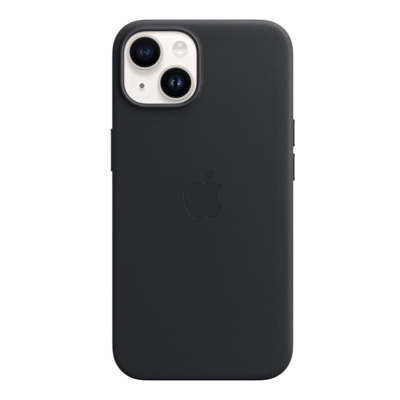 Image de Apple Magsafe Cuir Back Cover Noir iPhone 14 Plus