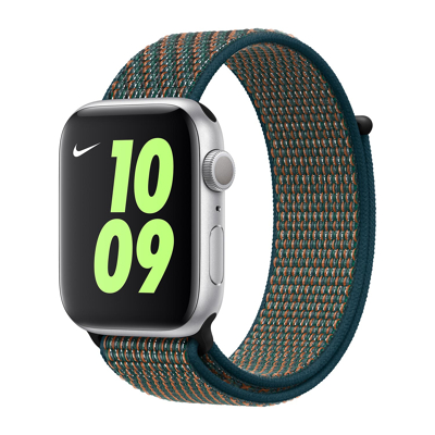 Image de Apple ✅ Bracelet Watch Nike Boucle Sport 42mm / 44mm 45mm 49mm Hyper Crimson Neptune Green MXN62ZM/A