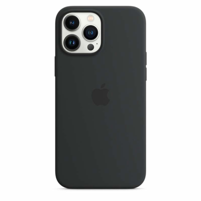 Image de Apple MagSafe Silicone Back Cover Noir iPhone 13 Pro Max