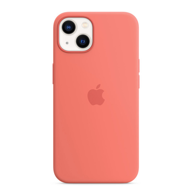 Image de Apple Coque en silicone avec MagSafe pour iPhone 13 mini Pomelo rose MM1V3ZM/A
