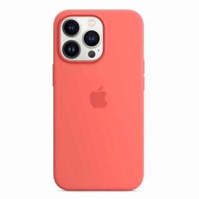 Image de Apple Coque en silicone avec MagSafe pour iPhone 13 Pro Max Pomelo rose MM2N3ZM/A