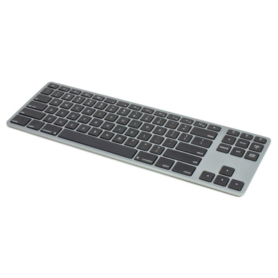 Afbeelding van Matias Draadloos Toetsenbord US QWERTY zonder Numpad voor MacBook space grey FK408BTB