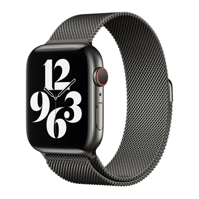Afbeelding van Apple Watch Strap 41mm Graphite Milanese Loop