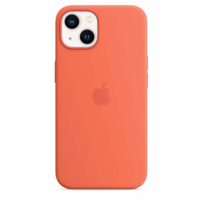 Afbeelding van Apple origineel Silicone MagSafe Case iPhone 13 Nectarine MN643ZM/A