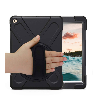 Afbeelding van Casecentive Handstrap Hardcase met handvat iPad Mini 1 / 2 3 zwart