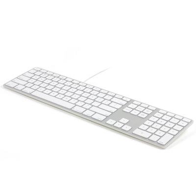 Afbeelding van Matias Wired Aluminum Keyboard for Mac Silver