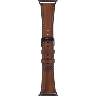 Afbeelding van Senza Desire Leather Strap Apple Watch 38 / 40 mm cognac LEASTR1001