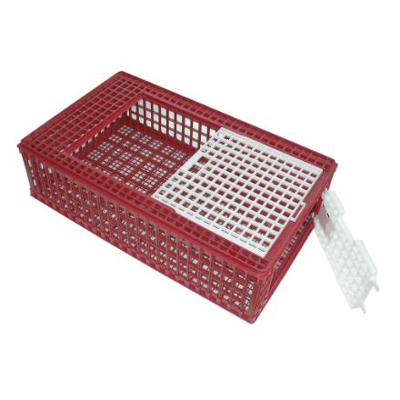Abbildung von Kerbl Geflügel Transportbox PVC Rot/Weiß