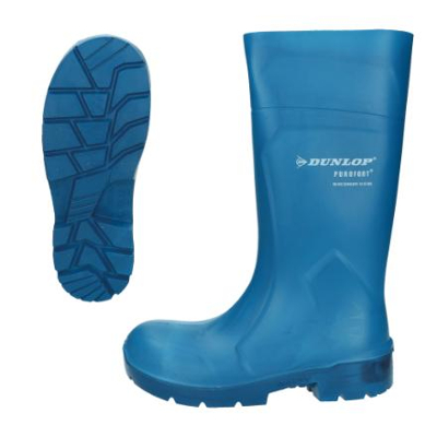 Abbildung von Dunlop Purofort Stiefel MultiGrip S4 blau, Größe 36,