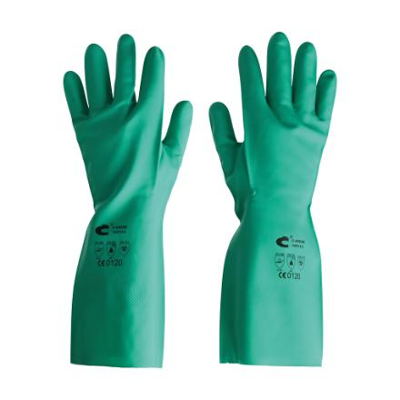 Image de Werkhandschoen chemisch nitril gecoat, 10/XL, CERVA, Groen Geschikt voor Veehouderij