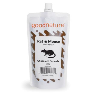 Billede af Goodnature rotte/muse lokkemiddel chokolade, 200 gram, Gallagher Egnet til Husdyrbrug