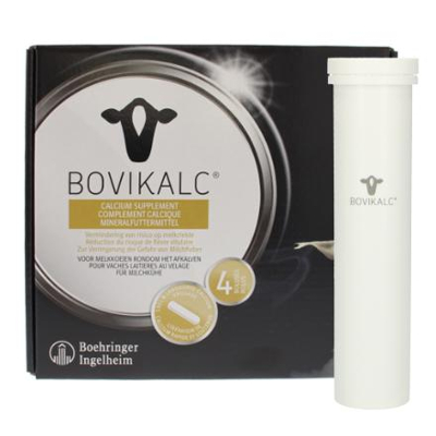 Afbeelding van Bovikalc calciumbolus 190 gram, p/4, Geschikt voor Rundvee Koeien
