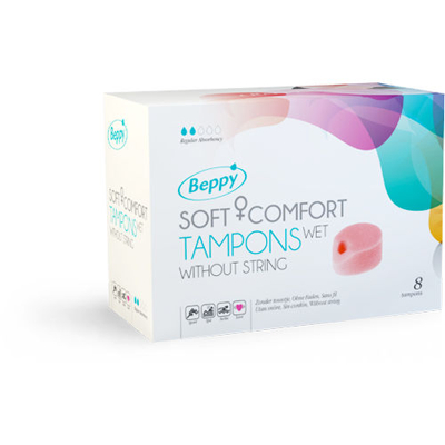 Afbeelding van Beppy Soft+ comfort tampons wet 2 stuks
