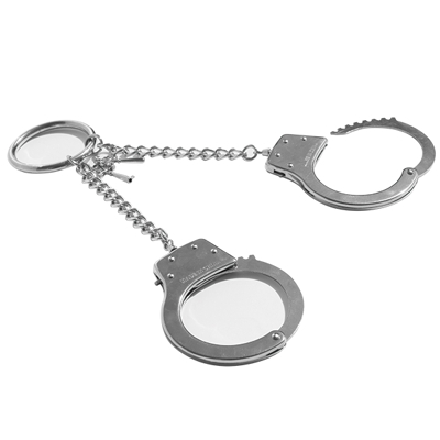 Afbeelding van Sportsheets Sex &amp; Mischief Ring Metal Handcuffs