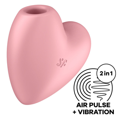 Afbeelding van Satisfyer Cutie Heart Luchtdruk Vibrator GRATIS TOY bij iedere bestelling v.a. 40,
