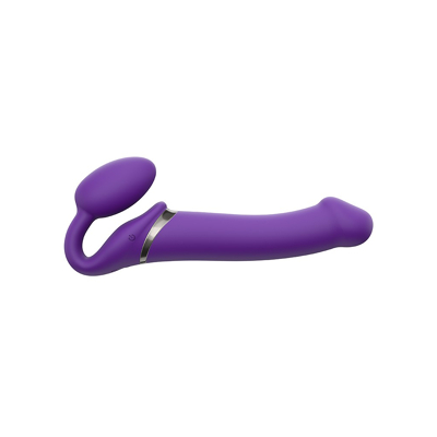 Afbeelding van Strap On Me Vibrating Bendable L Purple
