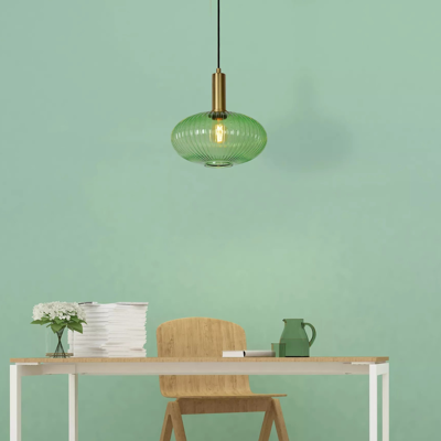 Afbeelding van Lucide Hanglamp Maloto 30cm groen