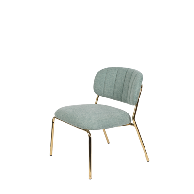 Afbeelding van Lounge Chair Jolien Gold/Light Green