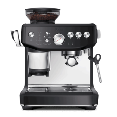Afbeelding van Sage Barista Express Impress Black Truffle Halfautomatische espressomachines bij Simon Lévelt