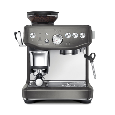 Afbeelding van Sage Barista Express Impress Black Stainless Steel Halfautomatische espressomachines bij Simon Lévelt