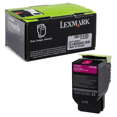 Billede af Lexmark 702HM Magenta High Capacity Original Toner
