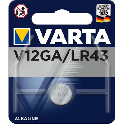 Billede af Varta Batteri V12ga Lr43 1,5v 80mah